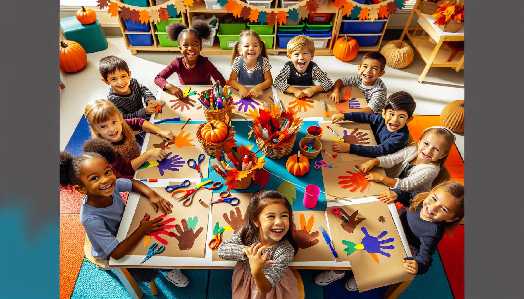 Thanksgiving Preschool Crafts